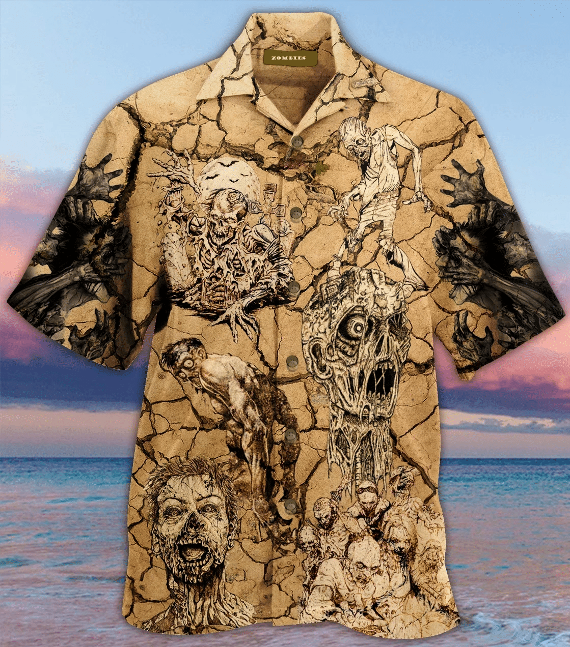 Amazing Zombies Hawaiian Shirt Unisex Adult Hw1738