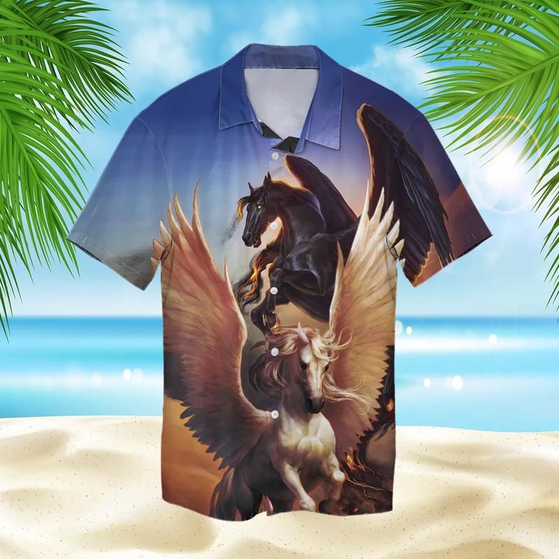 Artistic Horse Hawaiian Shirt  Unisex  Adult  Hw4426