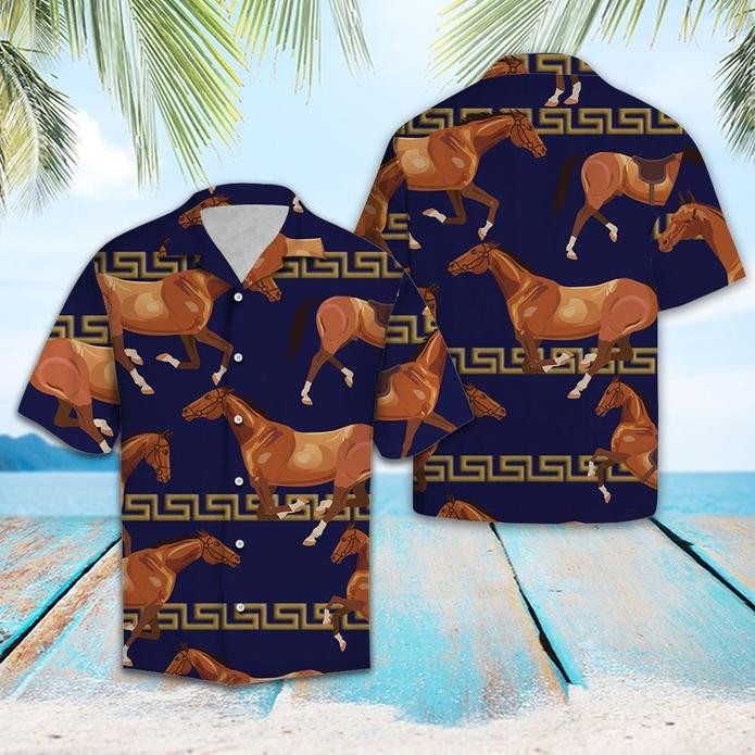 Awesome Horse Hawaiian Shirt  Unisex  Adult  Hw5756