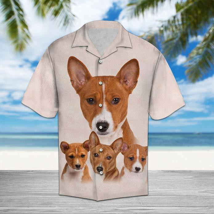Basenji Great Hawaiian Shirt Unisex Adult Hw5434