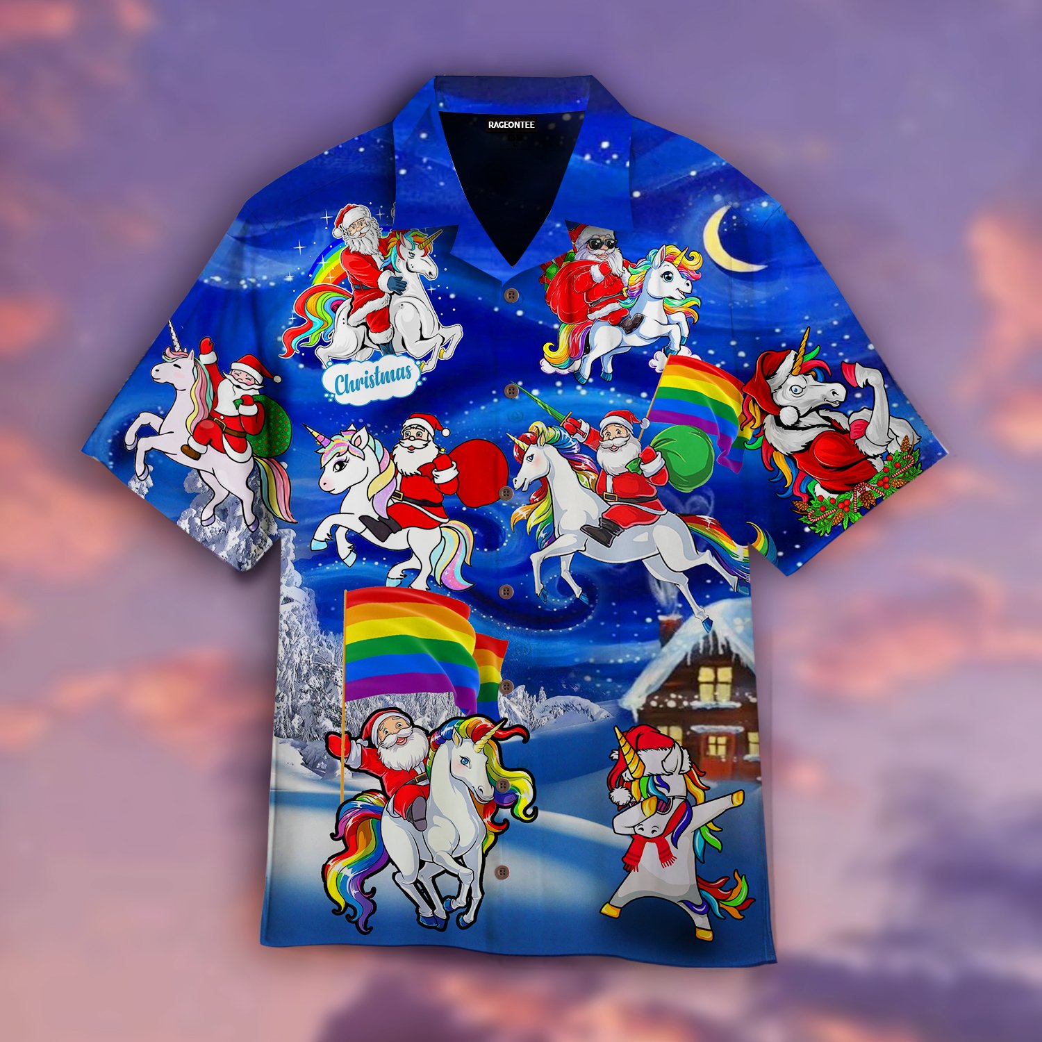 Be Pround Of You Who You Are Christmas Hawaiian Shirt For Men _amp Women Adult Wt1016