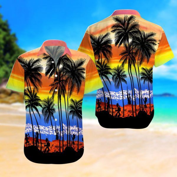 Beach Colorful Hawaiian Shirt  Unisex  Adult  Hw4455