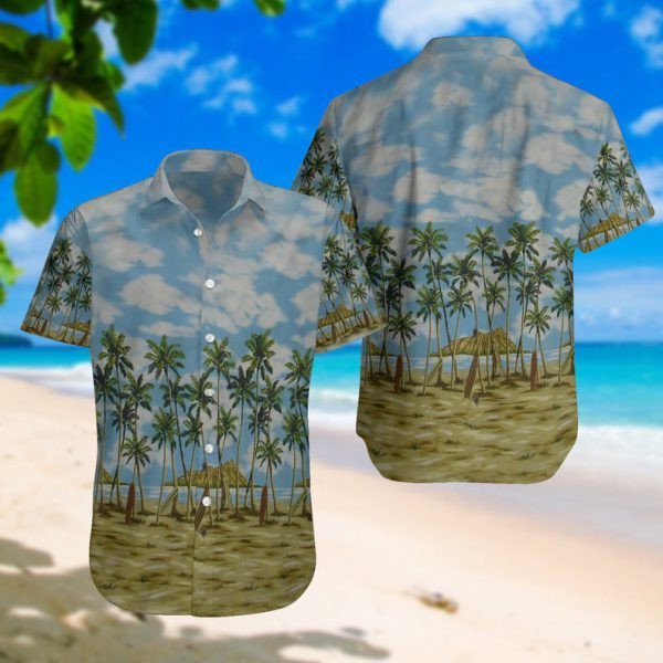 Beach Hawaiian Shirt  Unisex  Adult  Hw4447