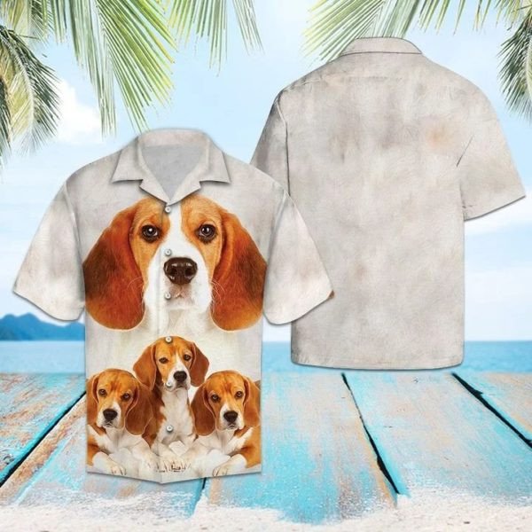 Beagle Dog Hawaiian Shirt Unisex Adult Hw4568