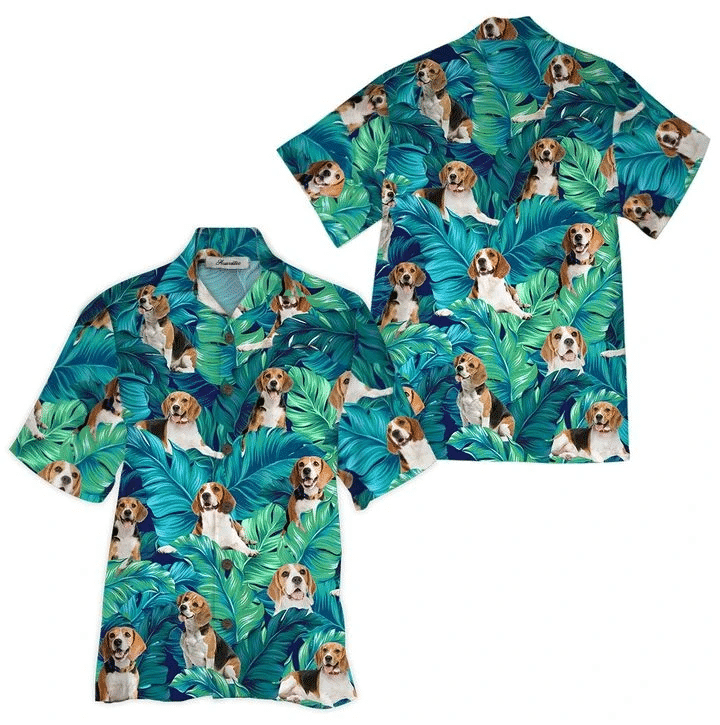 Beagle Hawaiian Shirt Unisex Adult Hw5763