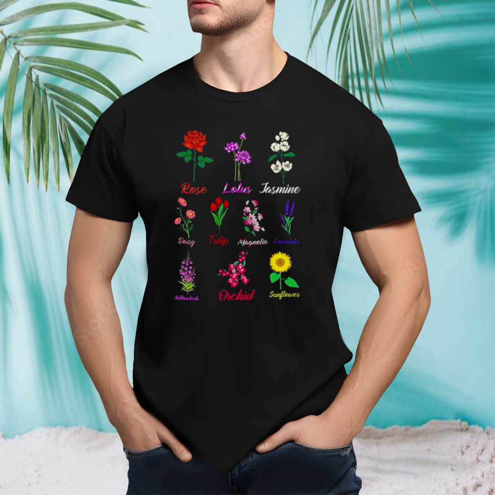 Botanical Floral Flower Vintage 2023 Shirt