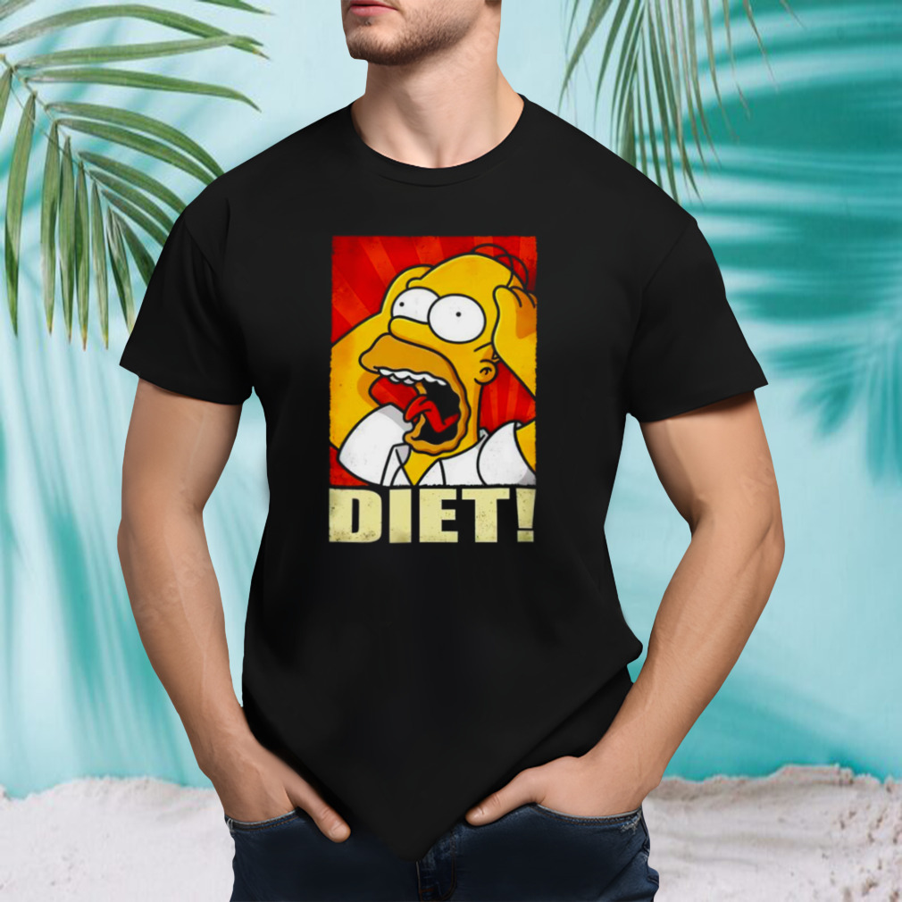 Diet! Homer Simpson shirt
