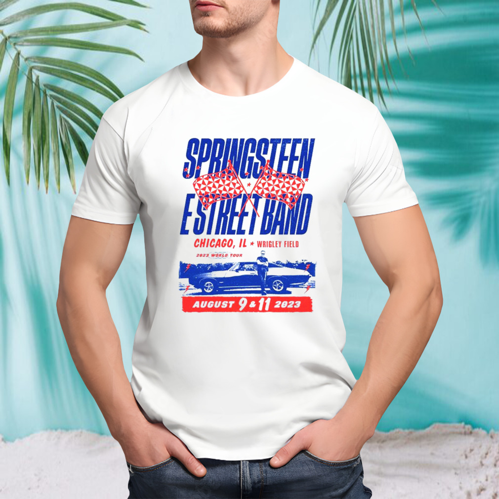 Bruce Springsteen & E Street Band World Tour Wrigley Field Chicago IL August 9 & 11 2023 Shirt