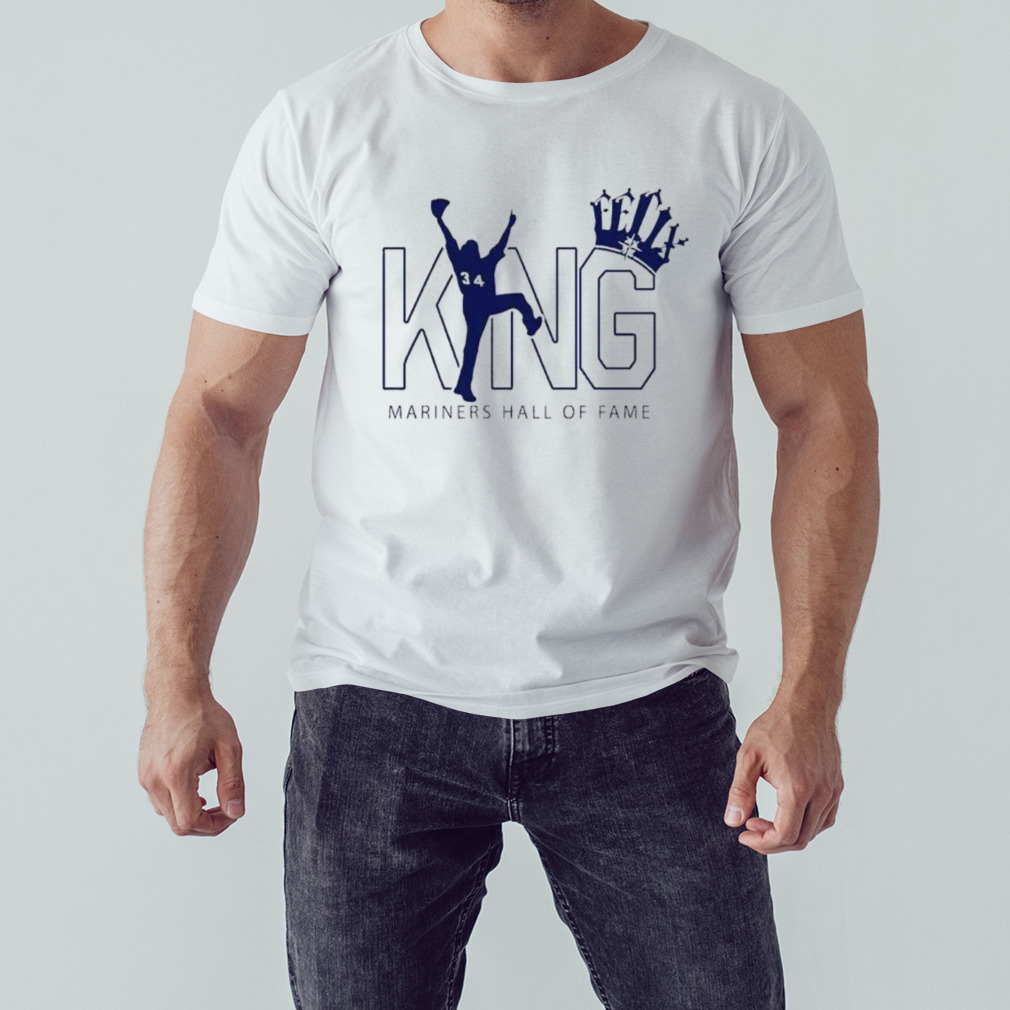 Official Félix hernández king mariners 2023 hall of fame king felix T-shirt,  hoodie, tank top, sweater and long sleeve t-shirt