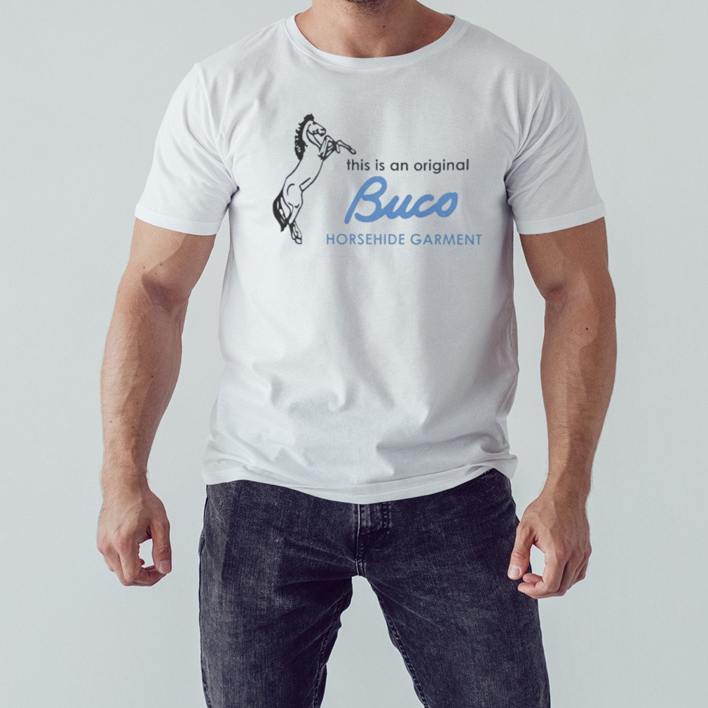 This Is An Original Buco Buco Horsehide Garment Shirt