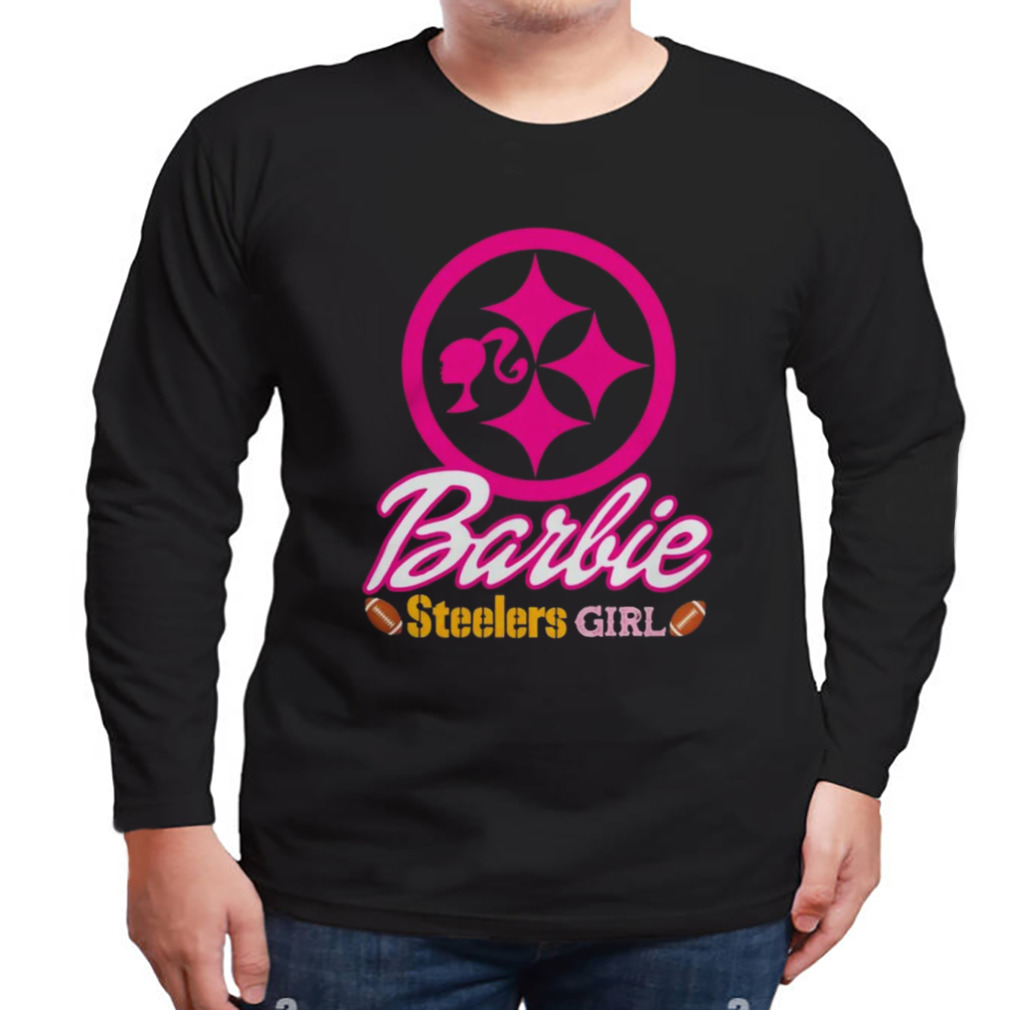 Barbie X Sports Pittsburgh Steelers Girl 2023 Shirt - Peanutstee