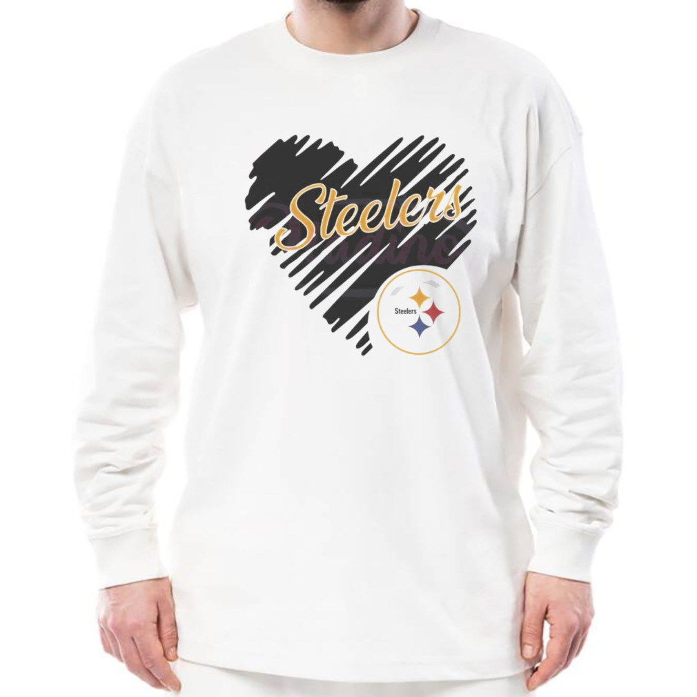 Heart Pittsburgh Steelers NFL Logo shirt, hoodie, longsleeve