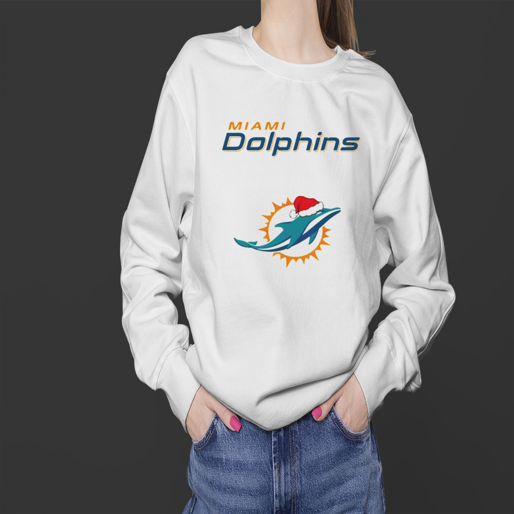 Miami Dolphins Nfl Christmas Logo 2023 Shirt - Peanutstee