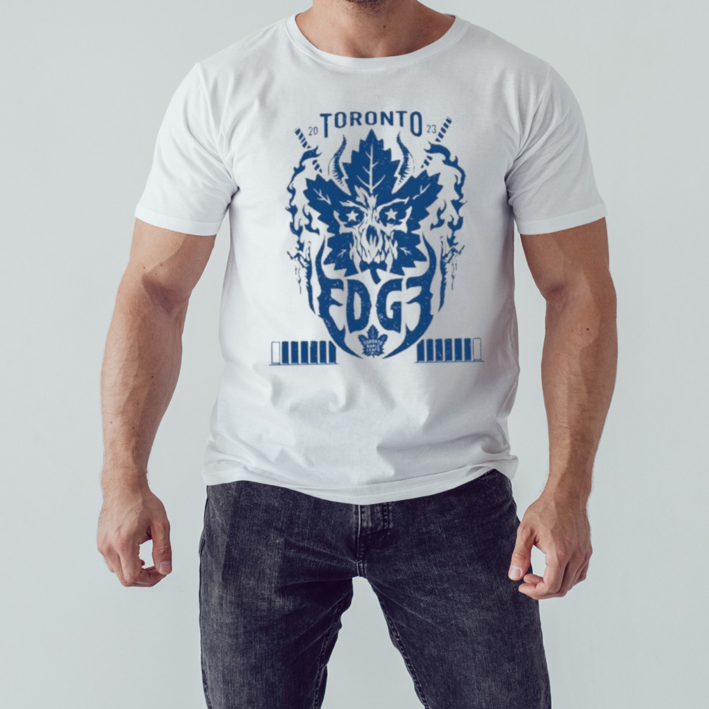 Sheamus Wearing Toronto Maple Leafs 2023 X Edge Collaboration Art Design  Shirt