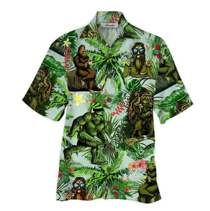 Big Foot Hawaiian Shirt  Unisex  Adult  Hw5693