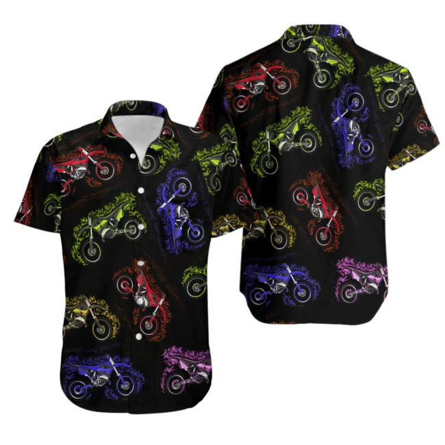 Biker Racer Hawaiian Shirt  Unisex  Adult  Hw5253