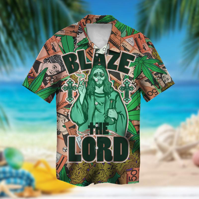 Blaze  The Lord Hawaiian Shirt  Unisex  Adult  Hw4492
