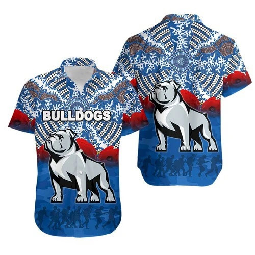 Bulldogs Hawaiian Shirt  Unisex  Adult  Hw5193