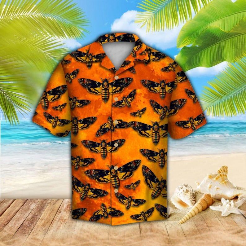 Butterflies Hawaii Shirt, Butterflies Hawaiian Beach Shirt And Shorts, Hawaiian Style, Gift Under 30