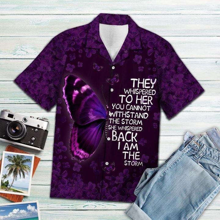 Butterfly And September Girl Hawaiian Shirt Unisex Adult Hw1295