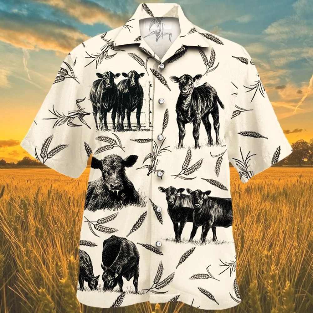 Cattle Farm Lovers Hawaiian Shirt