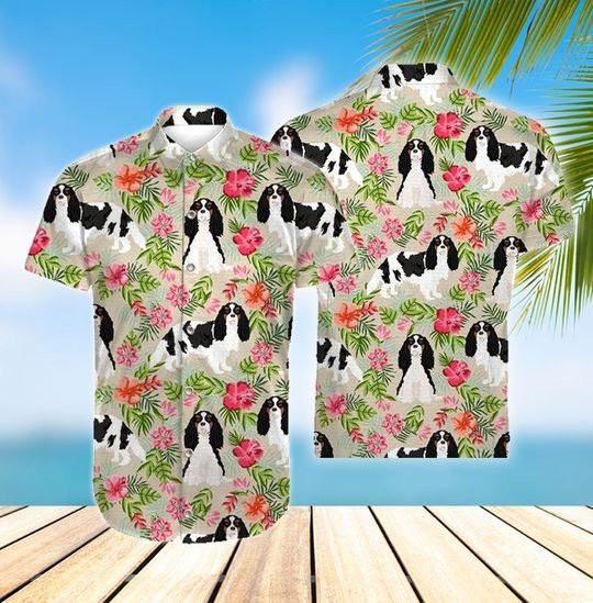 Cavalier King Charles Hawaiian Shirt Unisex Adult Hw6058