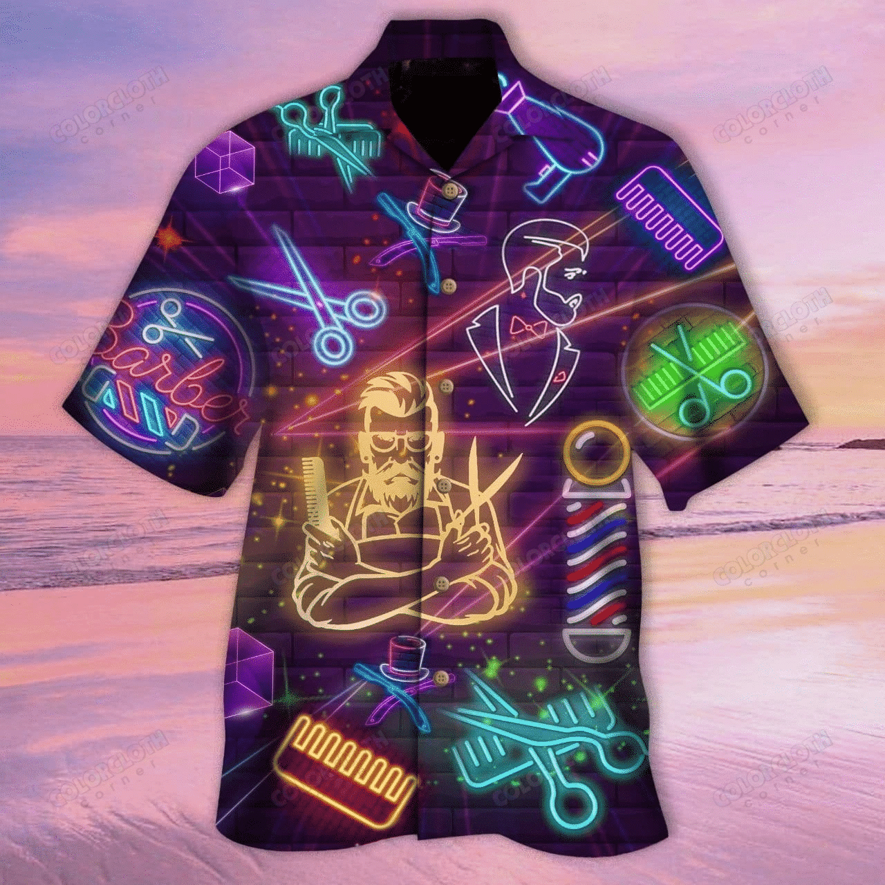 Changing The World One Haircut At A Time Unisex Hawaiian Shirt Tv123026