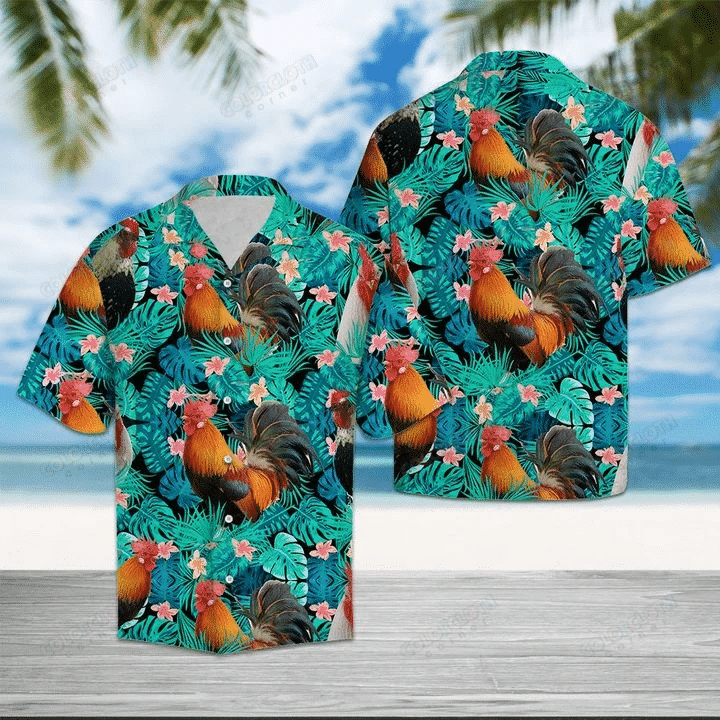 Chicken Tropical Hawaiian Shirt Tv055872