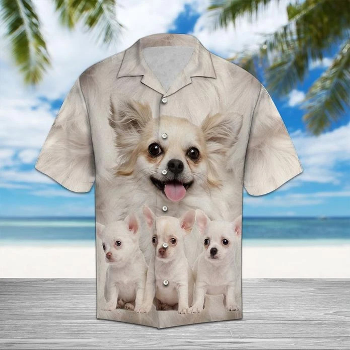 Chihuahua Great Hawaiian Shirt  Unisex  Adult  Hw5437