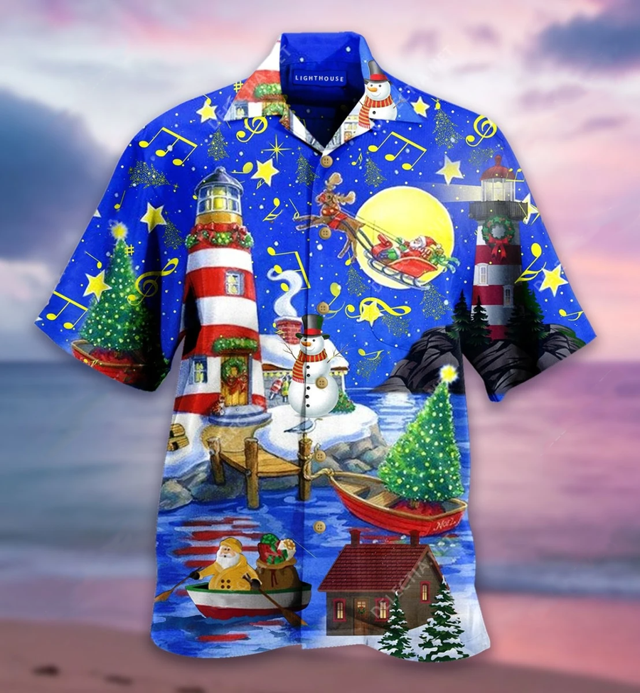 Christmas Sky Hawaiian Shirt For Men _amp Women Adult Hw2177 Christmas Sky Hawaiian Shirt For Men _amp Women Adult Hw2177