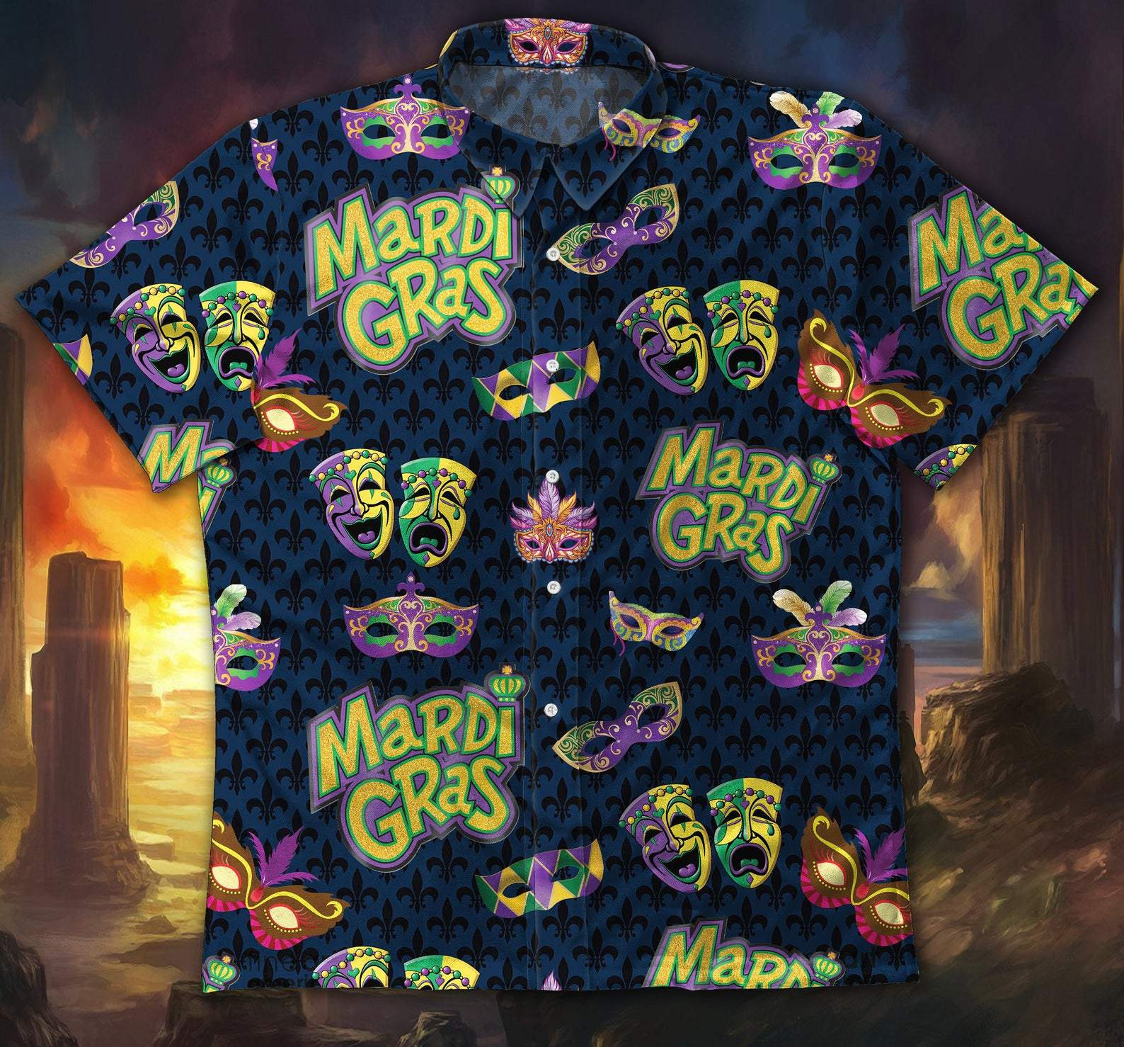 Colorful Carnival Hawaiian Shirt Unisex Adult Hw2946