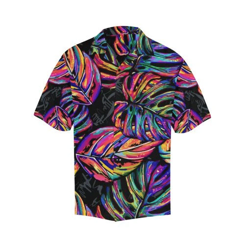 Colorful Leaf Hawaiian Shirt  Unisex  Adult  Hw5207