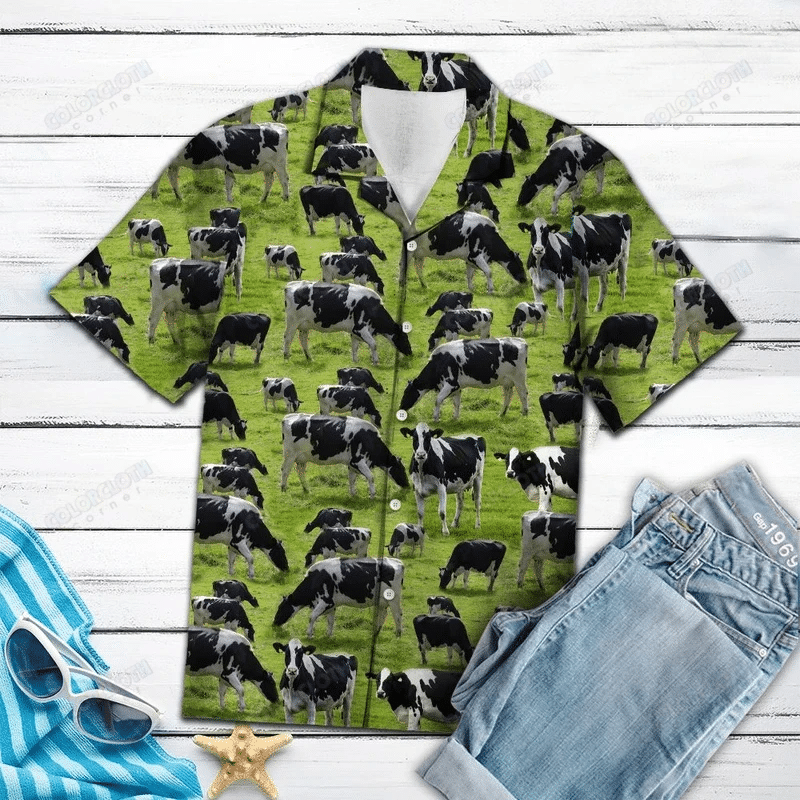 Cow Farm Hawaiian Shirt Ty077002