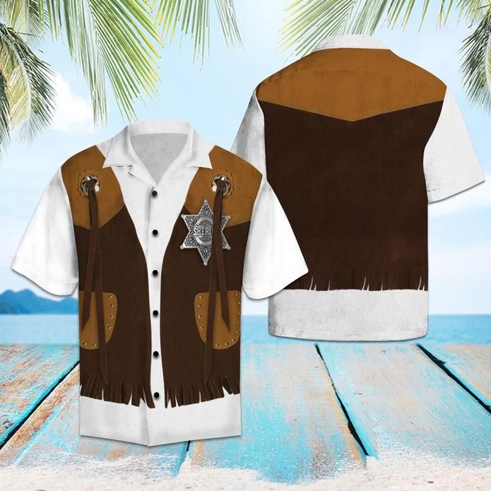 Cowboy Hawaiian Shirt  Unisex  Adult  Hw5889
