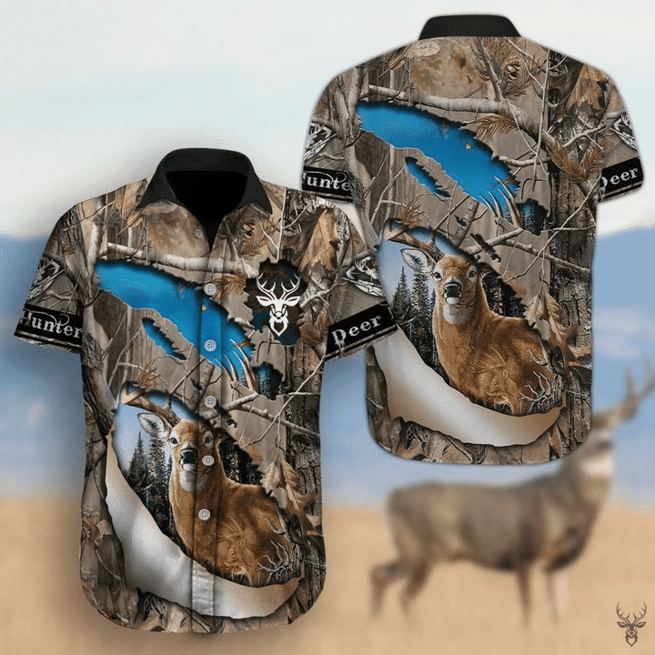 Deer Hawaiian Shirt  Unisex  Adult  Hw2919