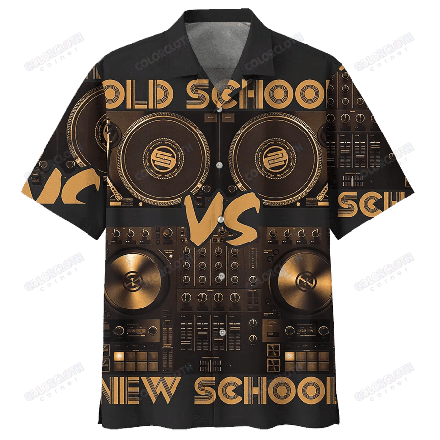 Dj Old School Vs New School Hawaiian Shirt Tv055989