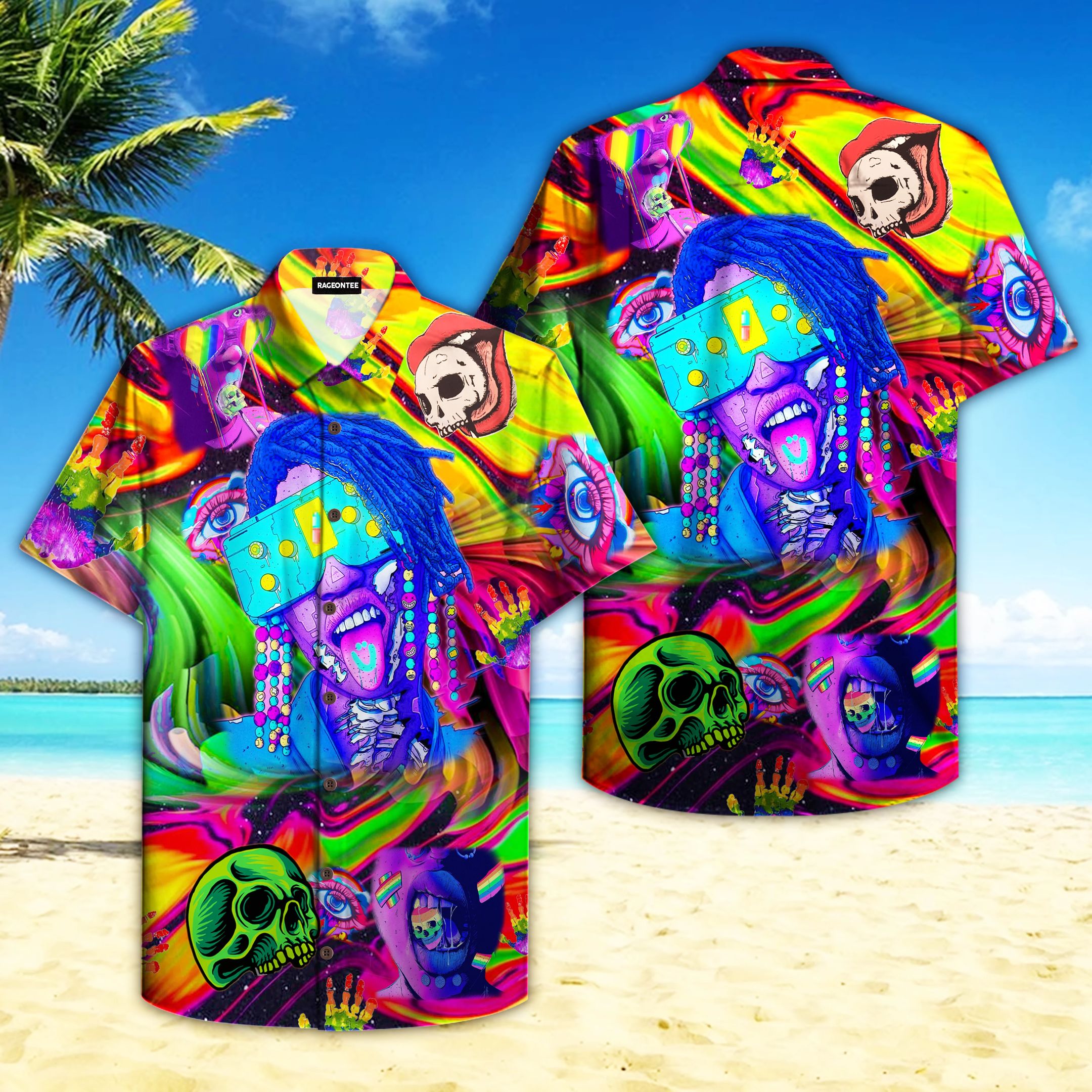 Do You Want Some Rainbow Lollipop Hawaiian Shirt  Unisex  Adult  Hw4673
