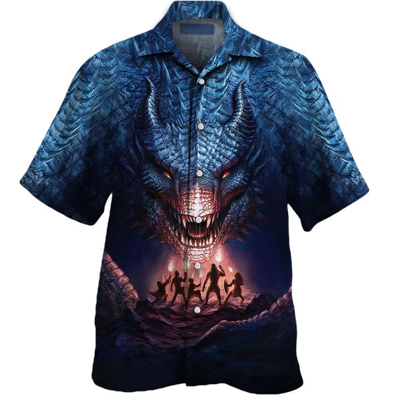 Dragon Hawaiian Shirt  Unisex  Adult  Hw4437