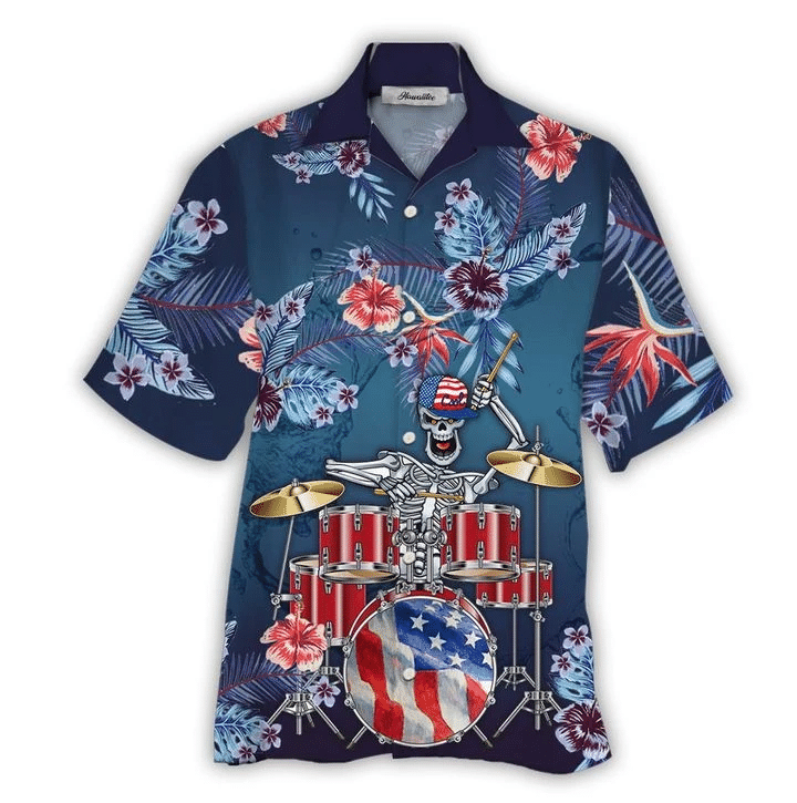 Drum Hawaiian Shirt  Unisex  Adult  Hw5733