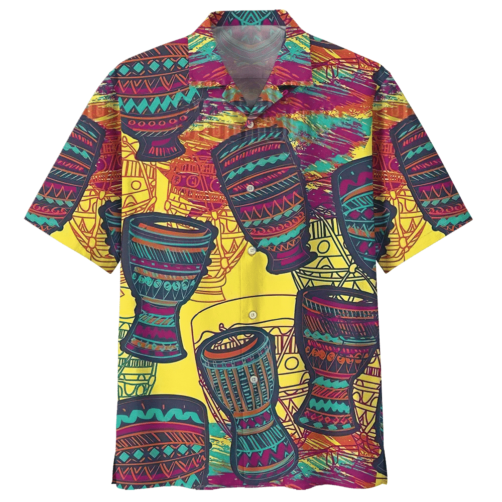 Drum Hawaiian Shirt 230151