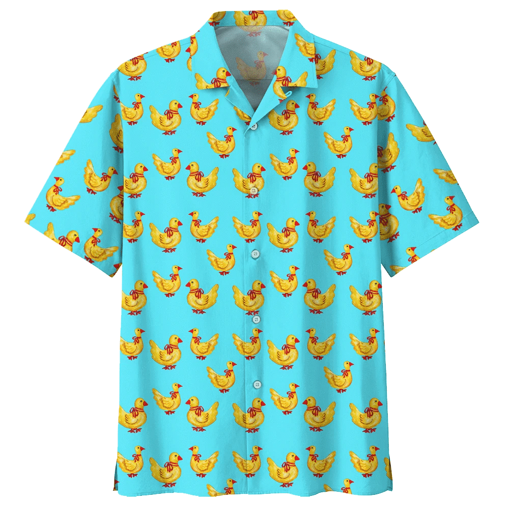 Duck Hawaiian Shirt 241119