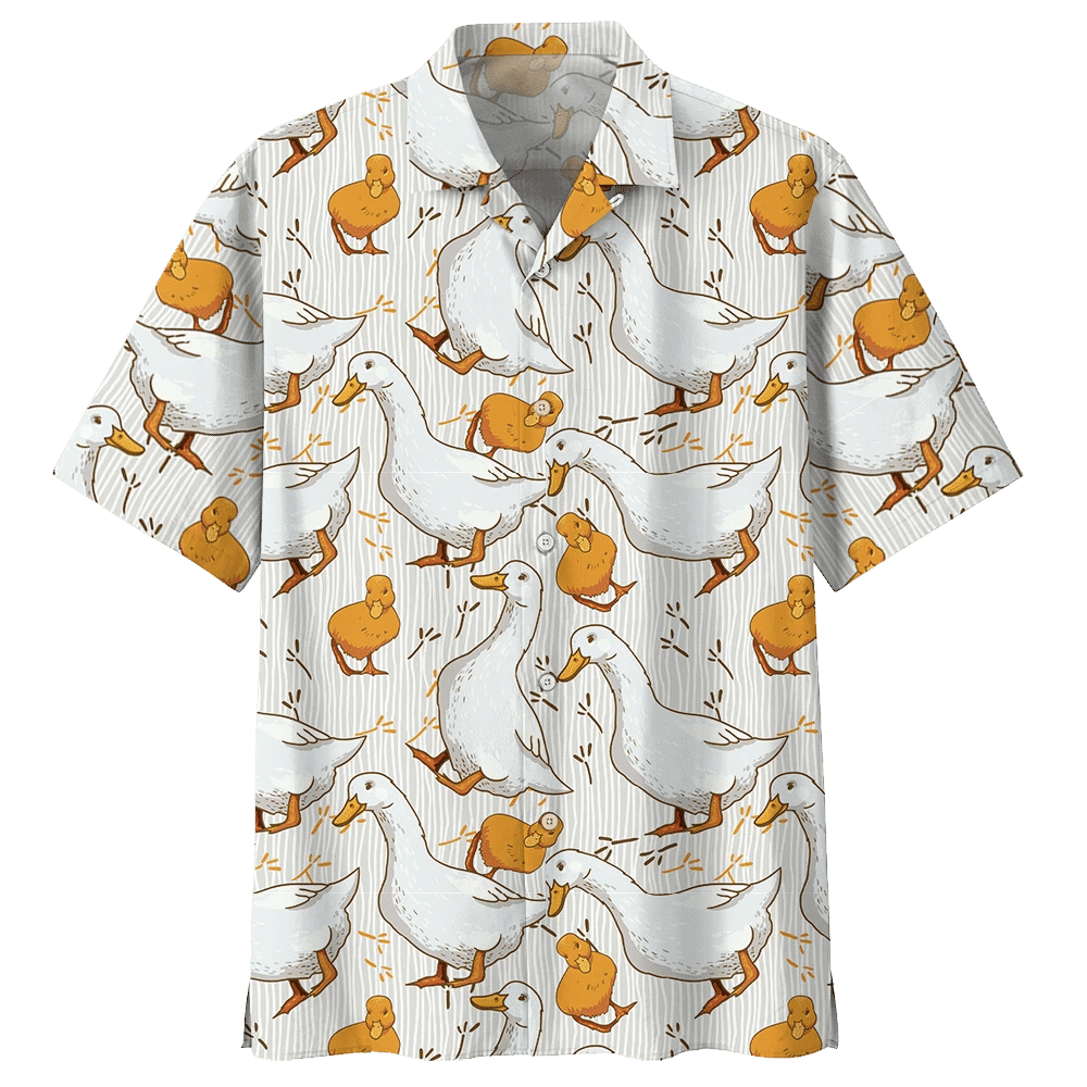 Duck Hawaiian Shirt 254543