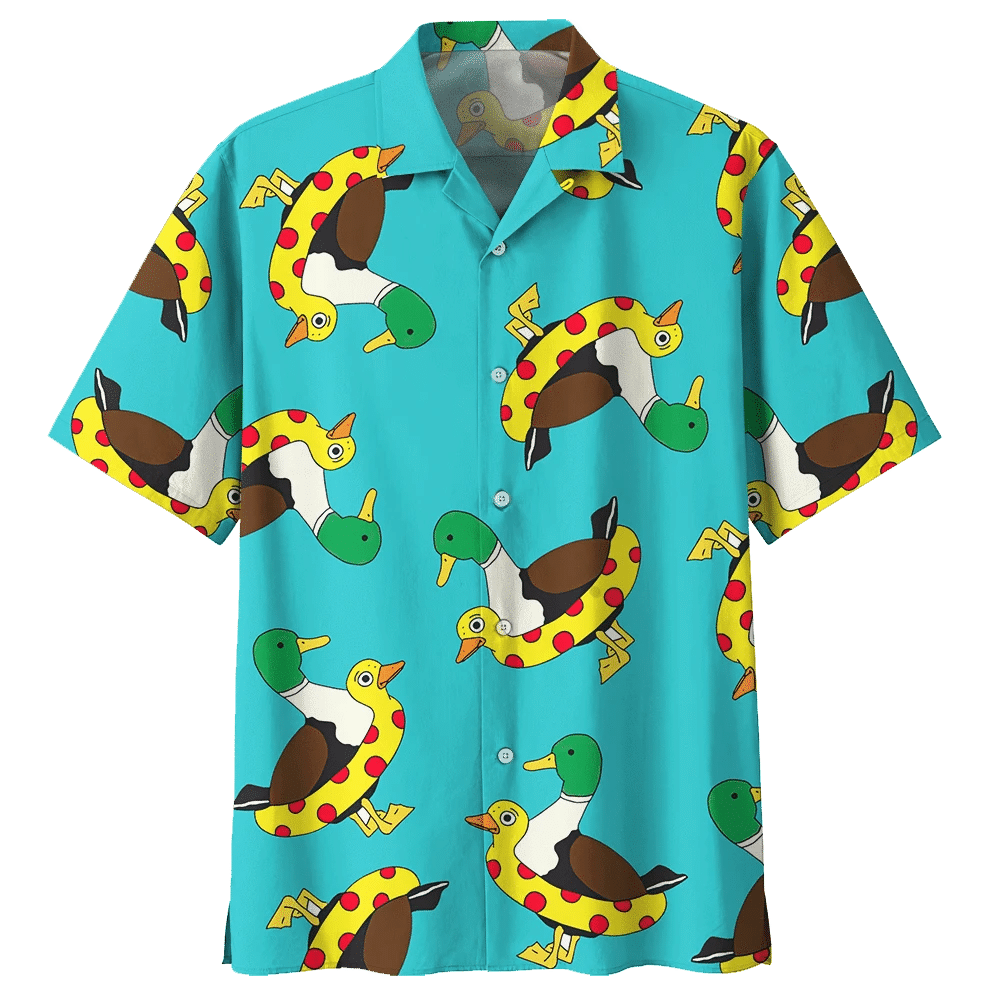 Duck Hawaiian Shirt 614710
