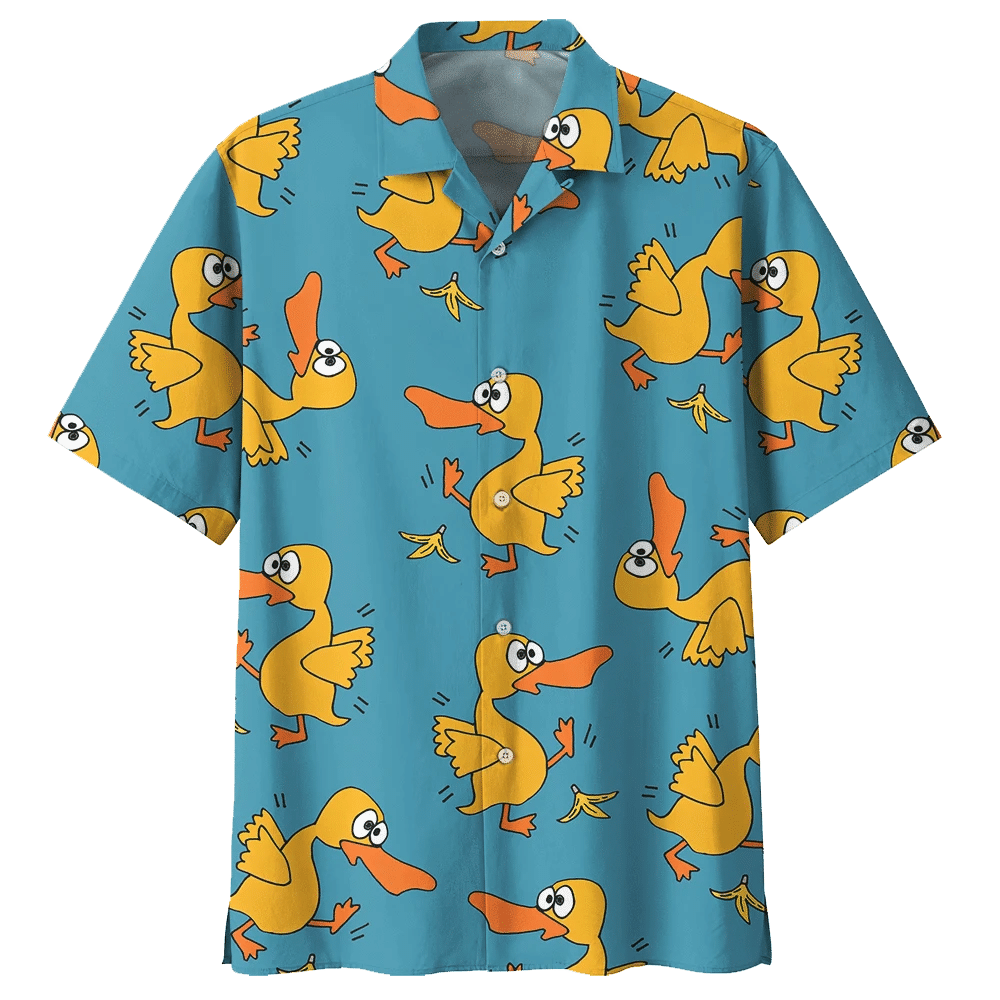 Duck Hawaiian Shirt 843270