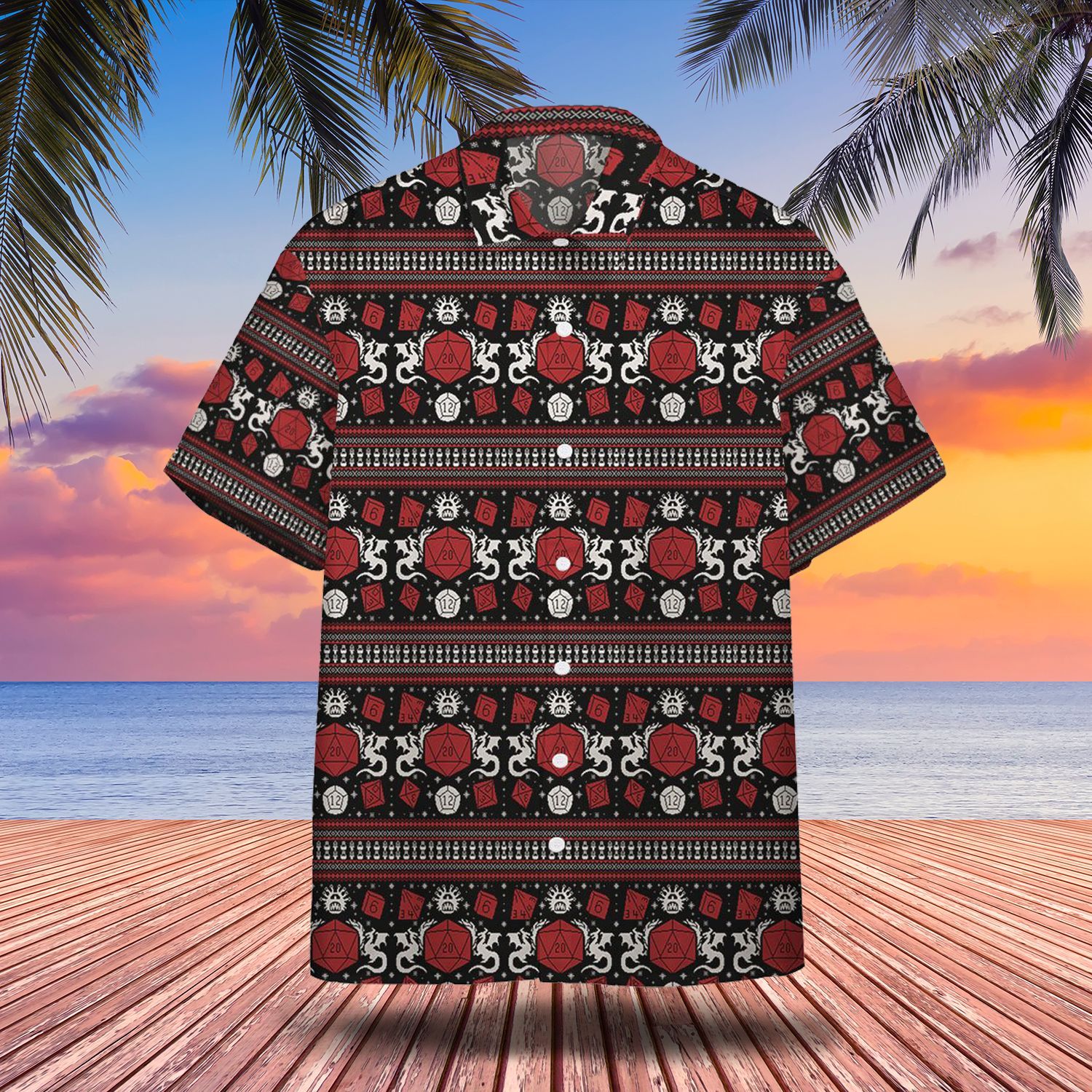 Dungeons And Dragons Hawaiian Shirt Dd Vintage Hawaiian Shirt Dd