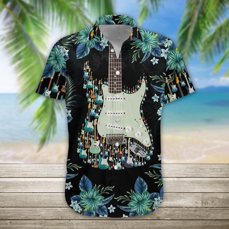 Electric Guitar Unisex Hawaiian Shirt  Unisex  Adult  Hw2444