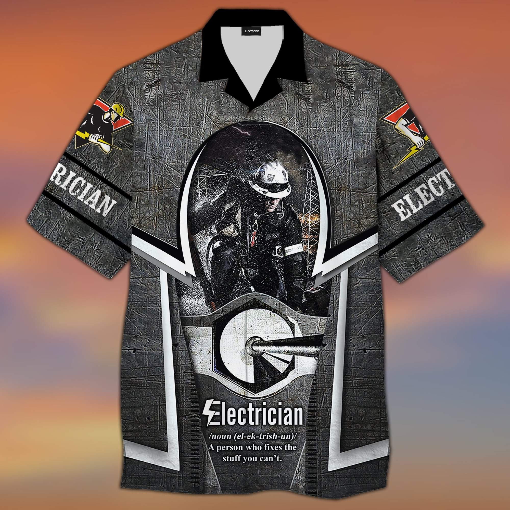 Electrician Hawaiian Shirt  Unisex  Adult  Hw4361