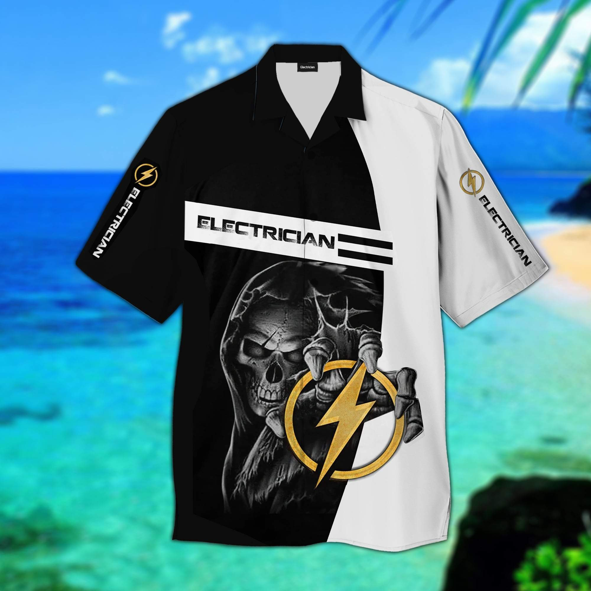 Electrician Hawaiian Shirt  Unisex  Adult  Hw4374
