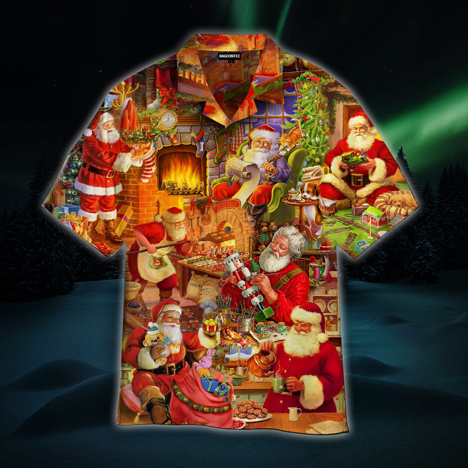 Enjoy Christmas Night With Santa Claus Hawaiian Shirt For Men _amp Women Adult Wt1543 Enjoy Christmas Night With Santa Claus Hawaiian Shirt For Men _amp Women Adult Wt1543