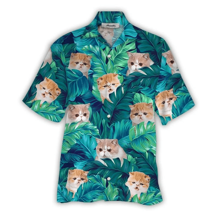 Exotic Cat Hawaiian Shirt  Unisex  Adult  Hw5725